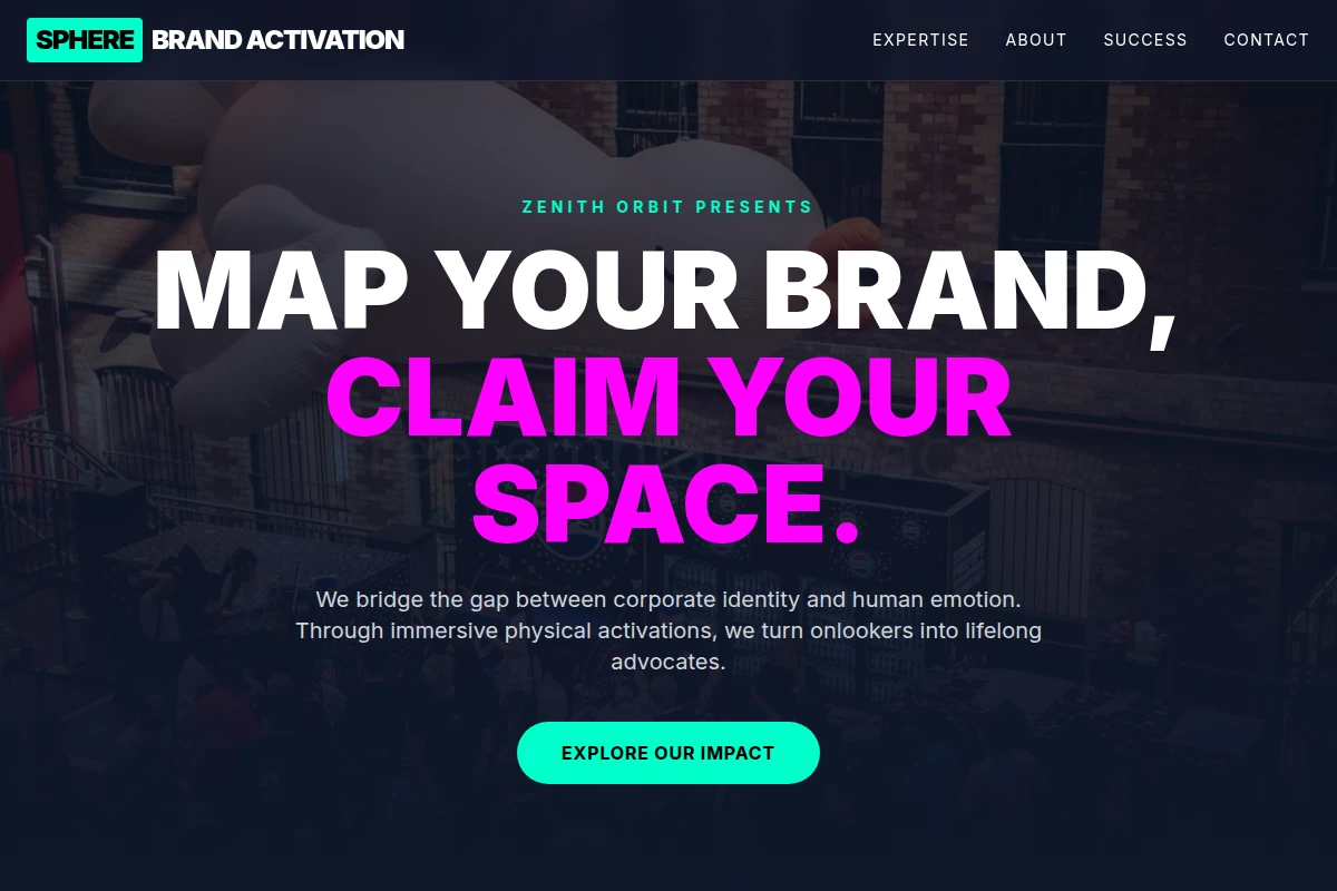 Sphere Brand Activation