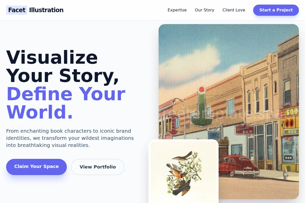Facet Illustration
